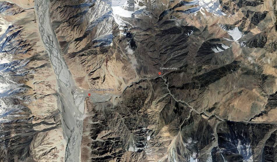Violent clash between Indo-Chinese soldiers at this place in Galvan, see Exclusive photo