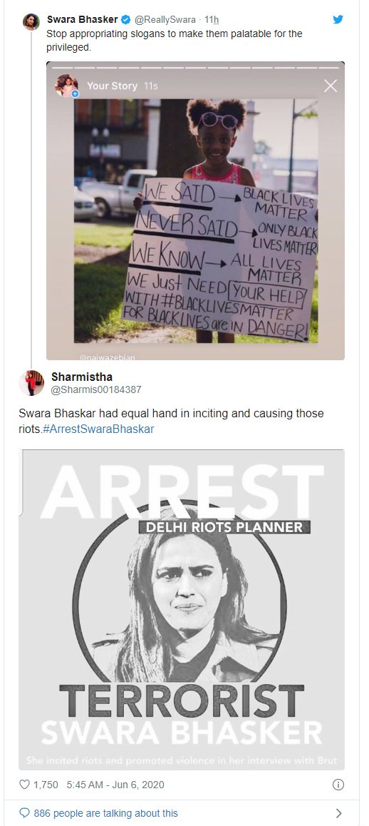 Demand for the arrest of Swara Bhasker on social media, know the whole matter