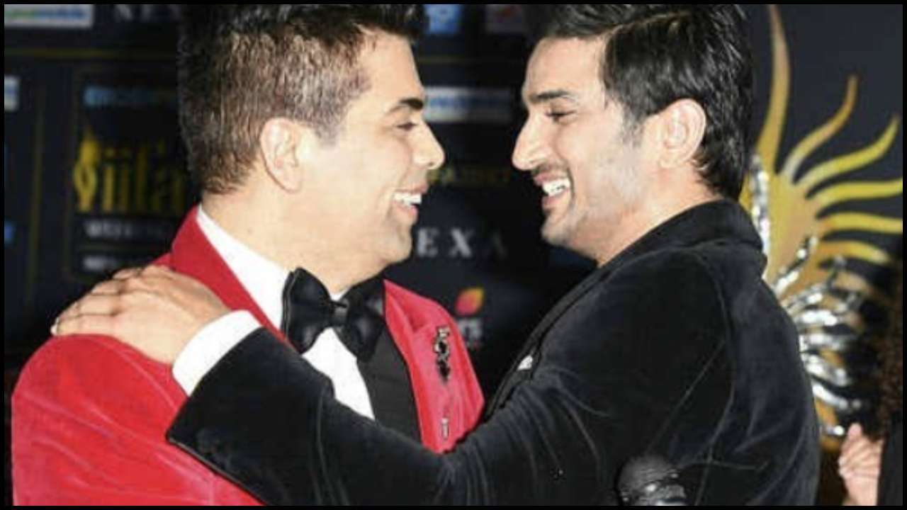911925 sushant singh rajput karan johar video absolutely amazing actor