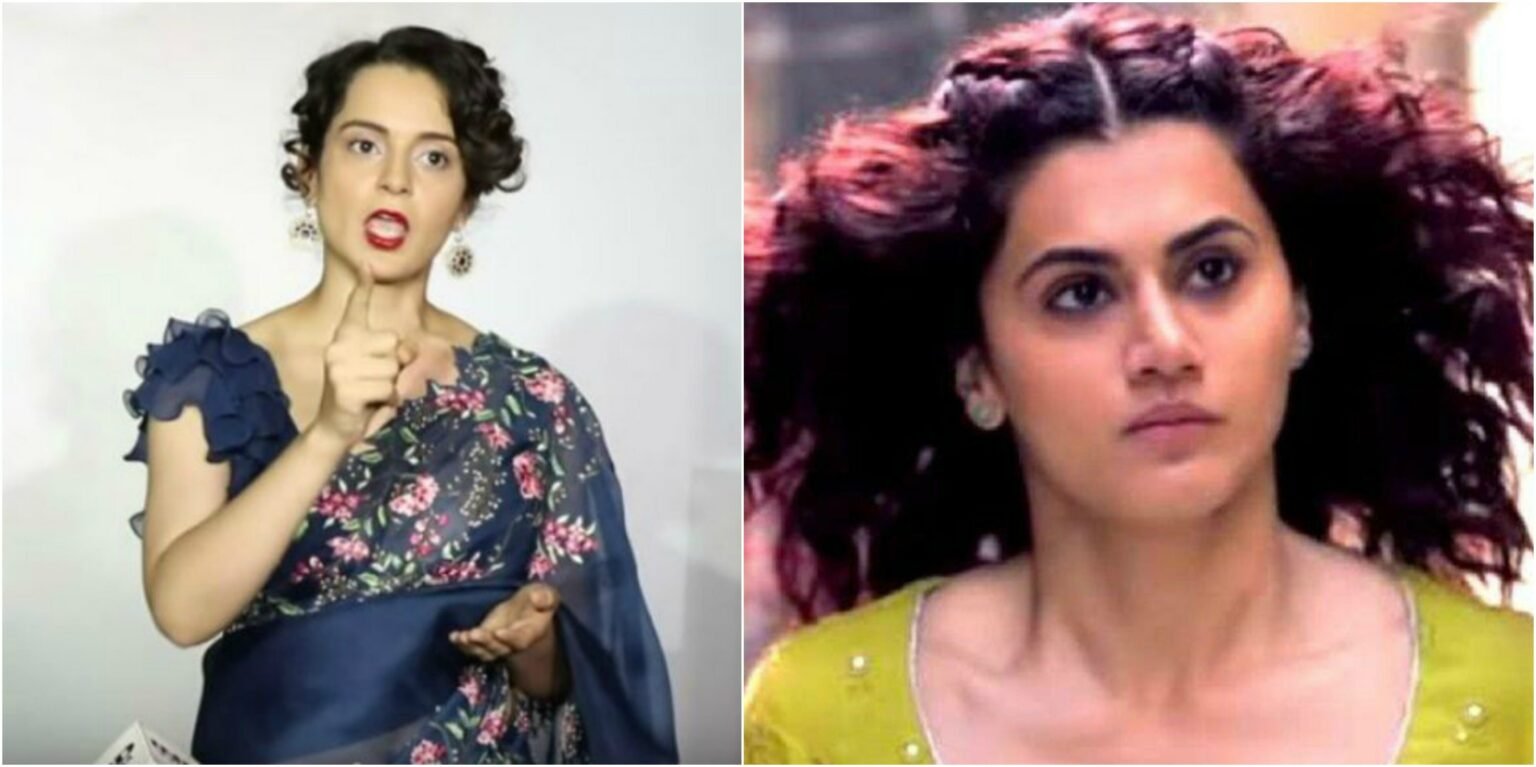 Kangana Ranaut slams Tapasi Pannu for nepotism, should be ashamed