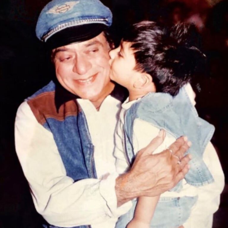 Throwback photo of Meejan Jaffrey, Missing Dada Jagdeep