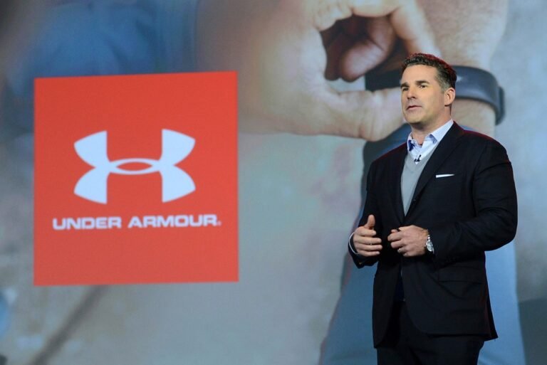 Founder of world famous brand Under Armor, Kevin Plank
