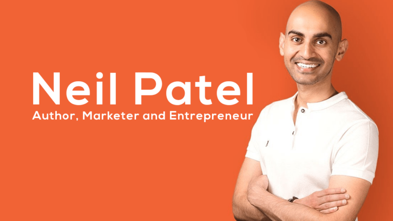 New York Times Bestselling Author,  Neil Patel