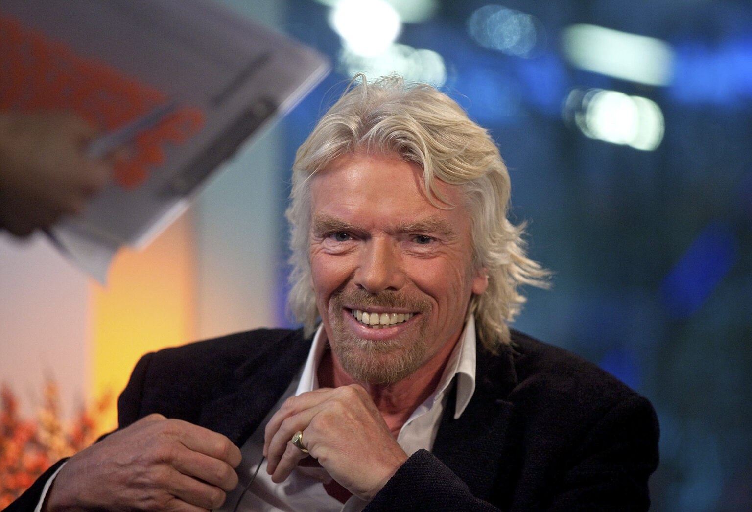 Founder of the famous Virgin Group, Richard Branson