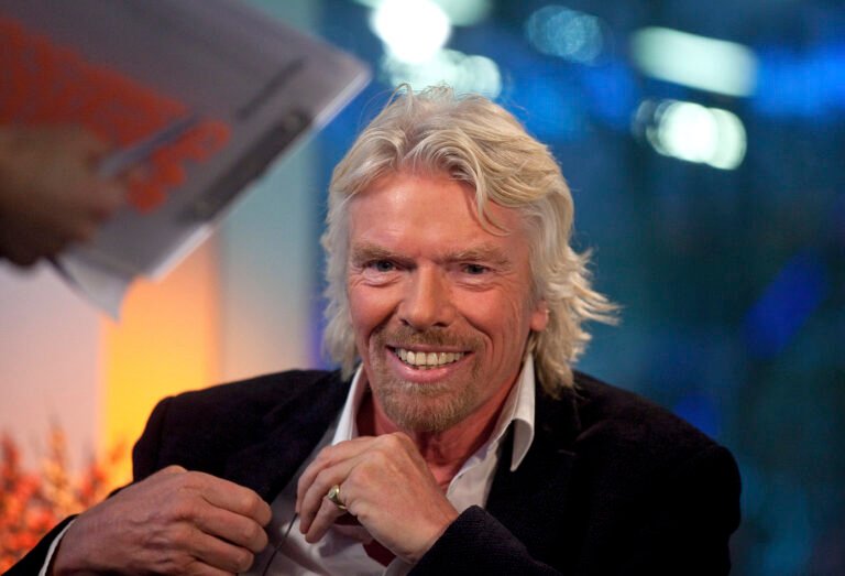 Founder of the famous Virgin Group, Richard Branson