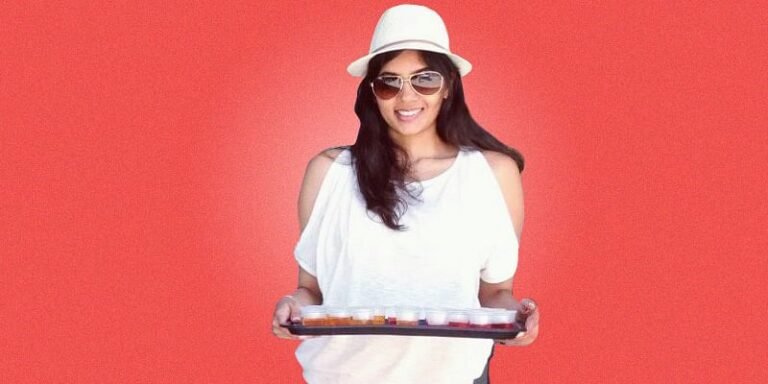 Ami Bhansali providing pleasure to customers in a cup with Chai Diaries Teas