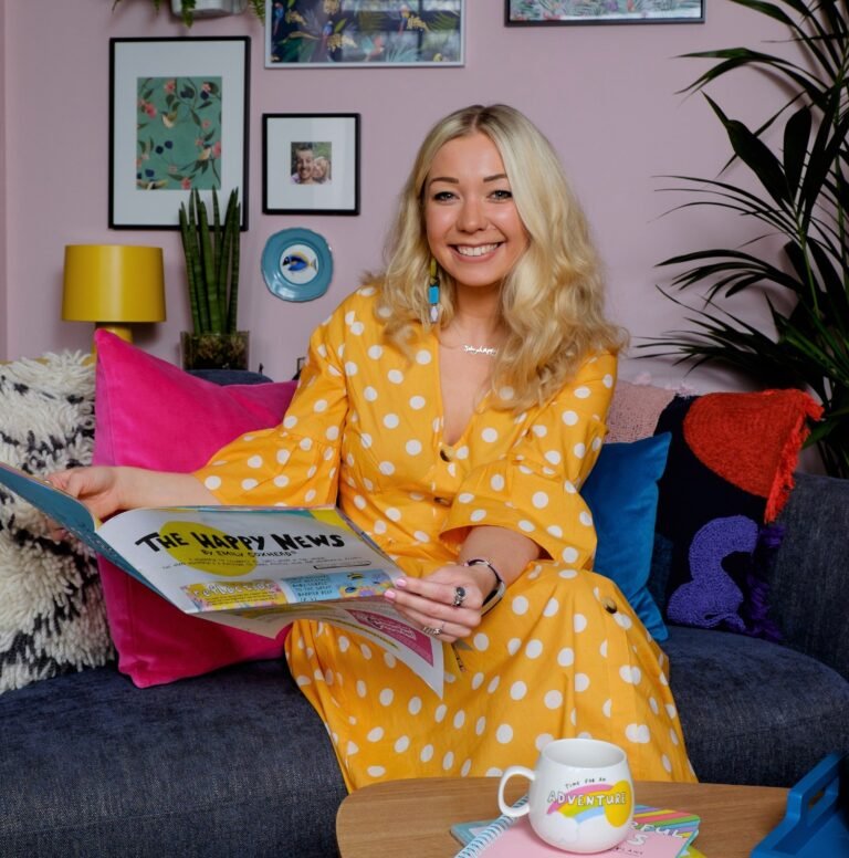 Emily Coxhead and The Happy Newspaper