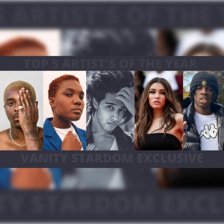 Top 5 Artists of the year 2021