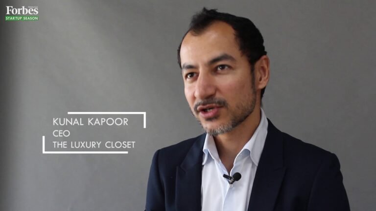 Kunal Kapoor made Luxurious Items Affordable by founding The Luxury Closet