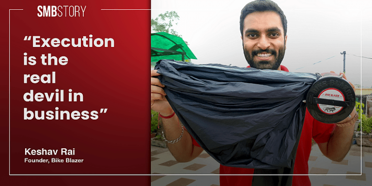 The Youthful Mind Who Founded Bike Blazer, Keshav Rai
