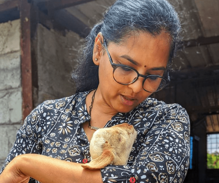 Architect and a nature lover who founded Farm Aura, Radhika Nichani