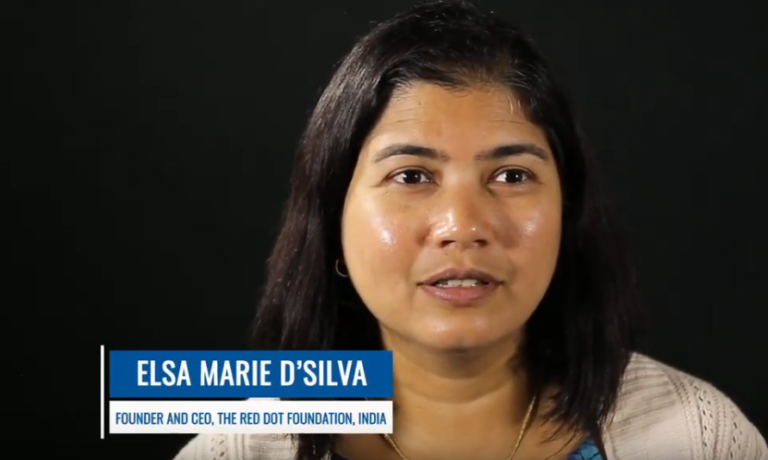 Indian gender Activist and Founder Of Safecity, ElsaMarie D'Silva