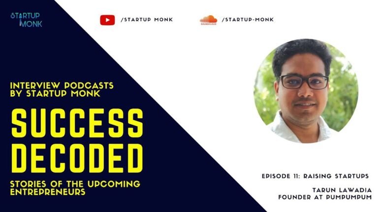 Founder of Car Leasing Startup- Pumpumpum, Tarun Lawadia