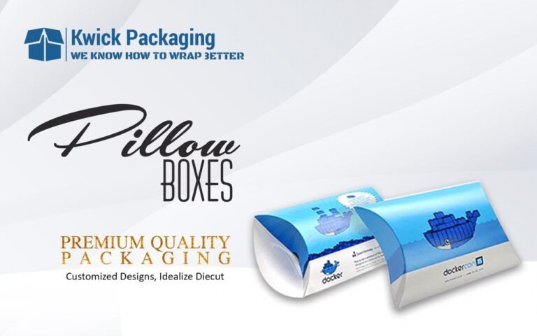 Kwick Packaging Speaks about 3 Secret Uses of Custom Pillow Packaging Boxes
