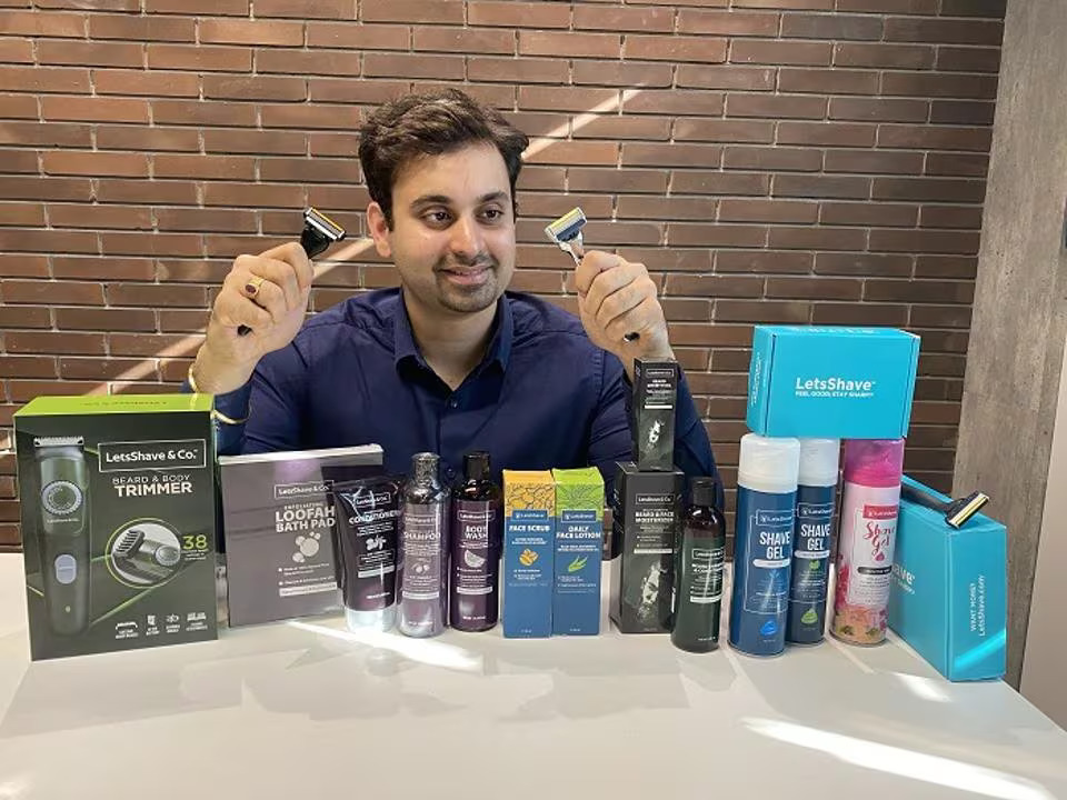 Sidharth S Oberoi, the founder of LetsShave