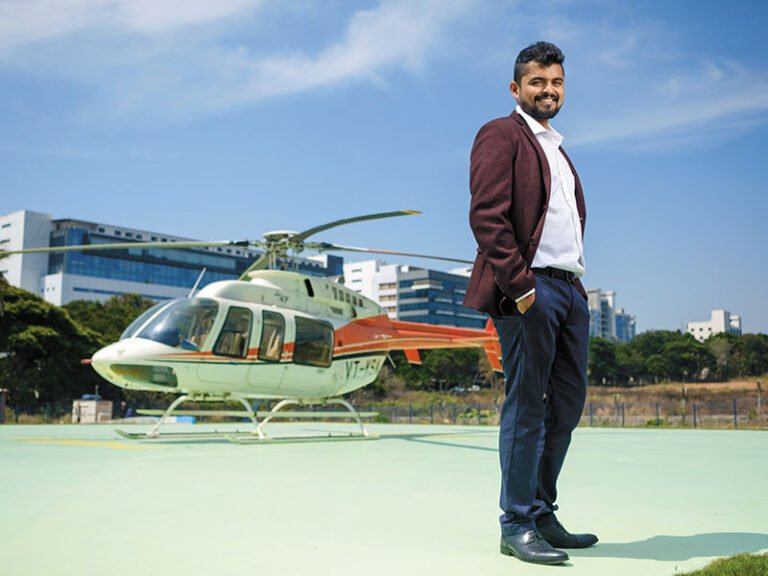 Govind Nair: Soaring High with Heli-Taxis in Bengaluru