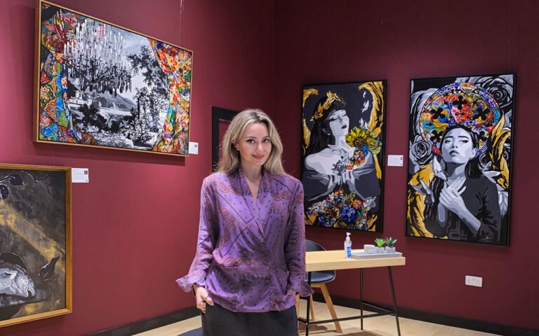 Reimagining Art with Kristel Bechara: A Blend of Tradition, Color, and NFTs