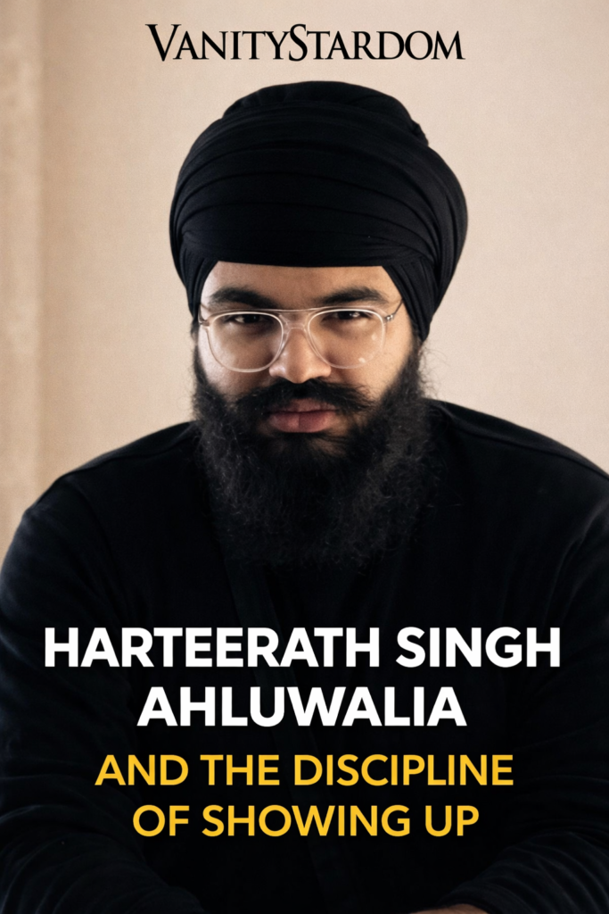 Harteerath Singh Ahluwalia and the Discipline of Showing Up
