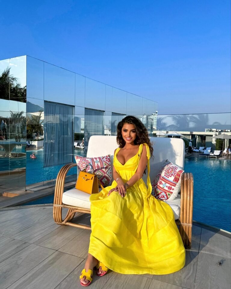 Karina Kapris building a luxury lifestyle presence through fashion travel and digital storytelling
