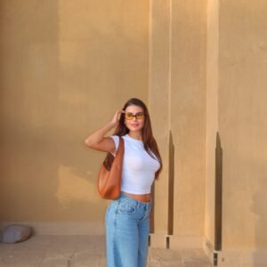 Aya Zidan building a lifestyle brand through beauty fashion and Dubai-inspired content