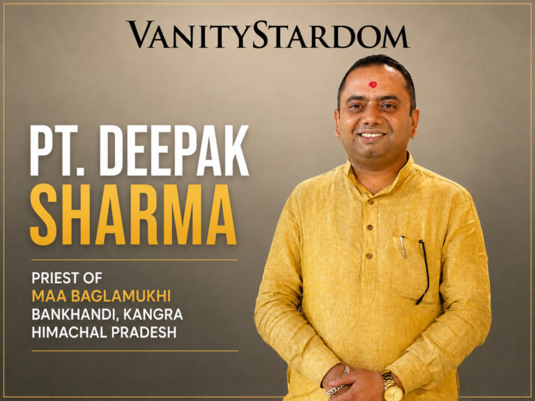 Pt. Deepak Sharma: Preserving the Sacred Traditions of Maa Baglamukhi Dham