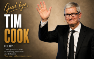 Tim Cook’s 15-Year Run at Apple Comes to an End as John Ternus Takes Over