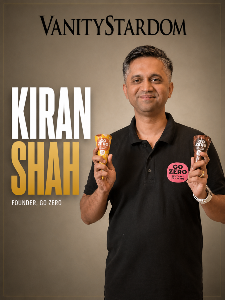 Kiran Shah: The Entrepreneur Reimagining India’s Ice Cream Market With Go Zero